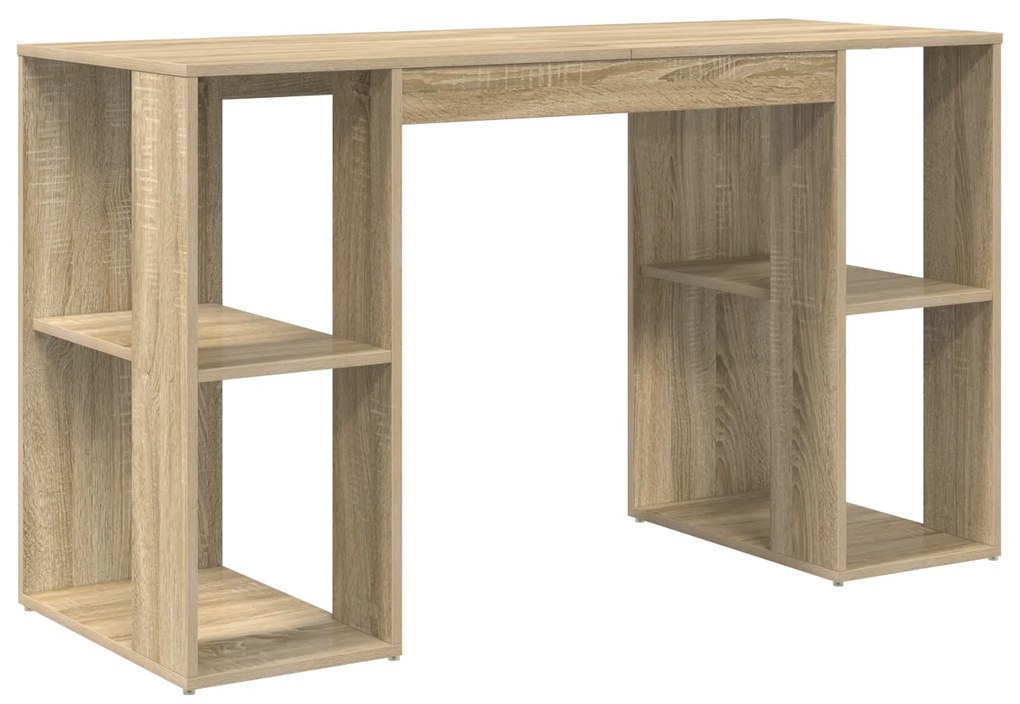vidaXL Γραφείο Sonoma Oak Sonoma oak Επεξεργασμένο ξύλο