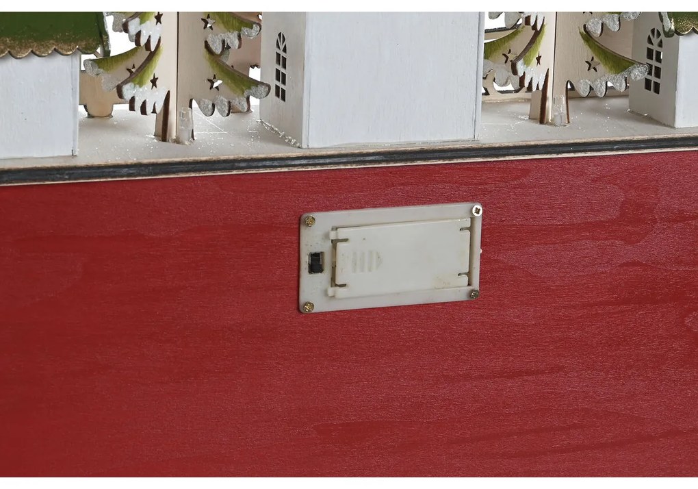 Εορταστικό Ημερολόγιο DKD Home Decor Ξύλο 37,5 x 8,5 x 31 cm (x2)
