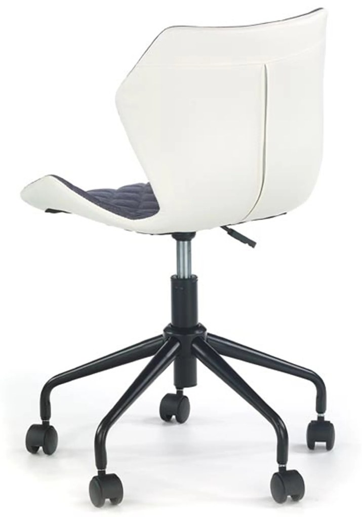 MATRIX children chair, color: white / grey DIOMMI V-CH-MATRIX-FOT-POPIEL