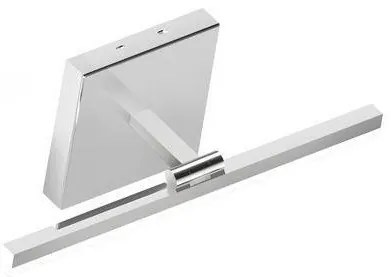 Απλίκα Φωτιστικό Μπάνιου LED 14W IP44 3CCT 40cm Arte Illumina Zenglow Eurolamp-144-80526-Νίκελ Ματ 144-80526