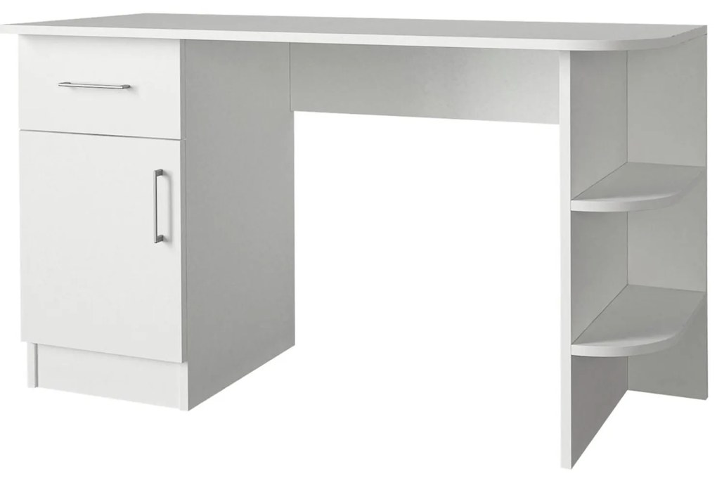 Γραφείο ArteLibre Gavdos Λευκό 120x52x75cm-14410019