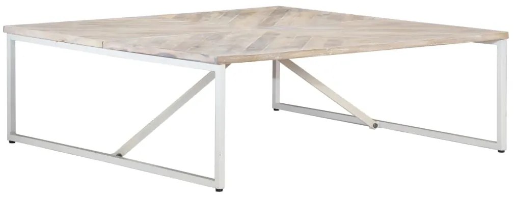 vidaXL Τραπεζάκι Σαλονιού 110 x 110 x 36 εκ. από Μασίφ Ξύλο Μάνγκο