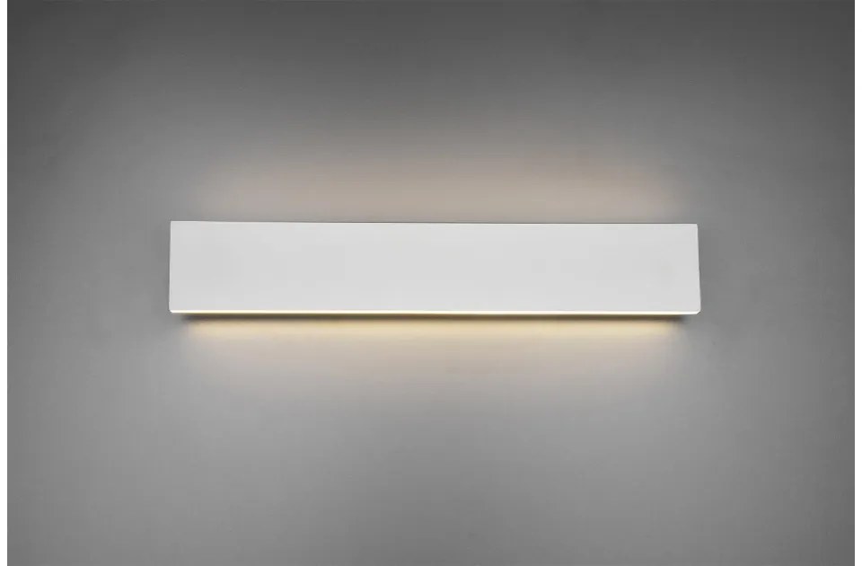 Απλίκα Φωτιστικό Τοίχου 2xLED 9W Λευκό Up Down Switch Dimmer Concha 225174731 Trio Lighting-225174731-Λευκό 225174731