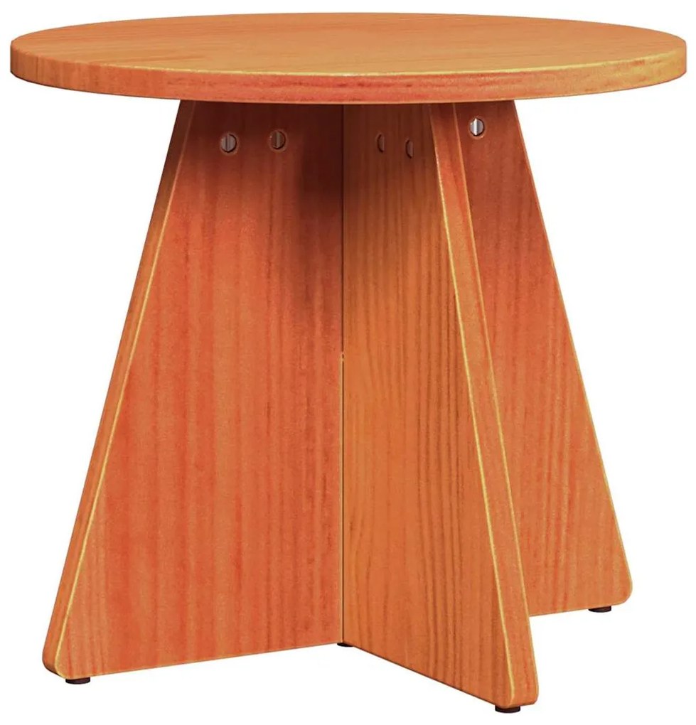 vidaXL Τραπεζάκι σαλονιού 3 pcs Καφέ κεριού 49 x 49 x 30 εκ.