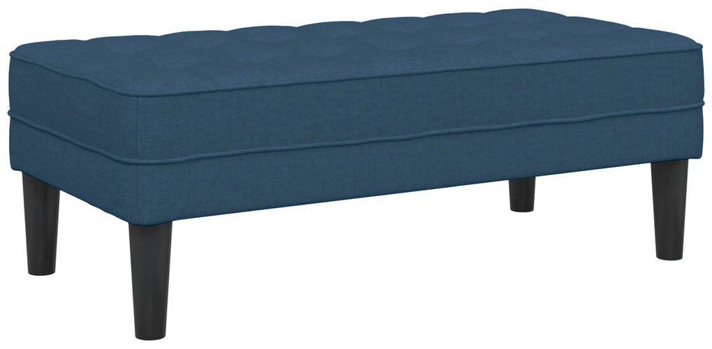vidaXL Παγκάκι Μπλε 113x57x39 εκ. Υφάσμα