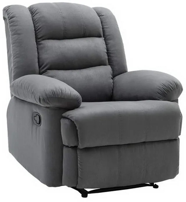 Πολυθρόνα Relax Julia Ε971,2 93x90x100cm Grey Ύφασμα