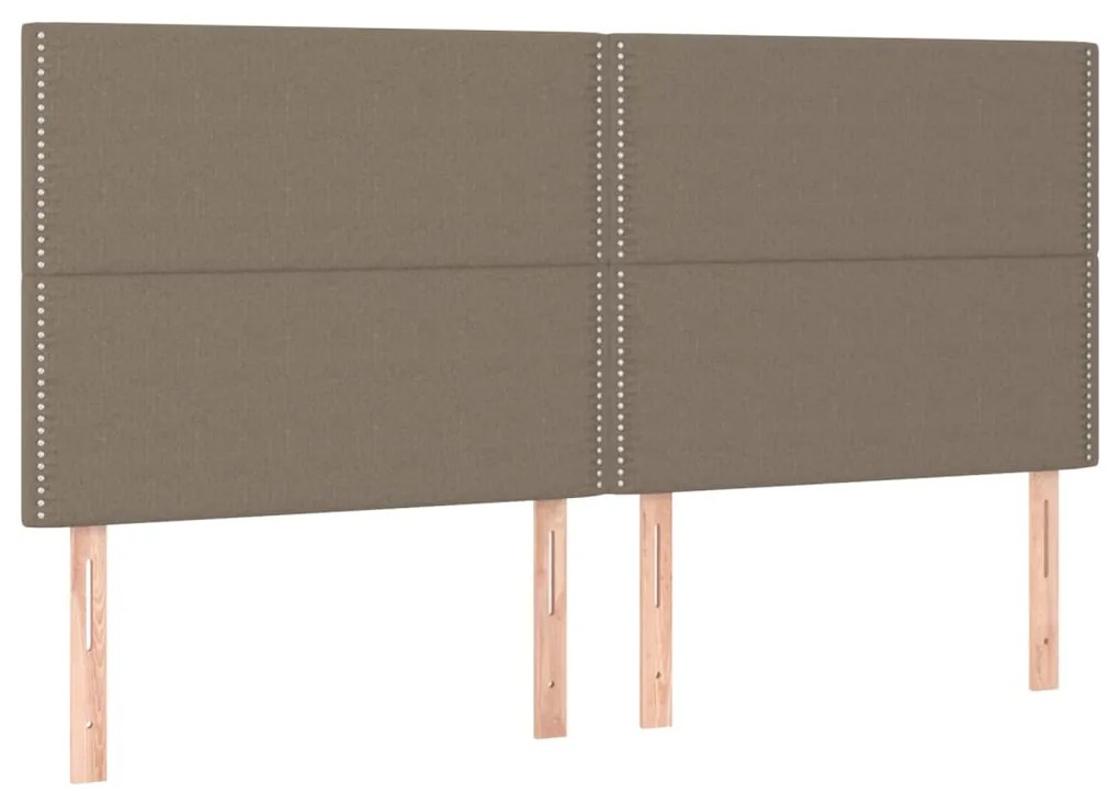 ΚΡΕΒΑΤΙ BOXSPRING ΜΕ ΣΤΡΩΜΑ TAUPE 200X200 ΕΚ. ΥΦΑΣΜΑΤΙΝΟ 3131381