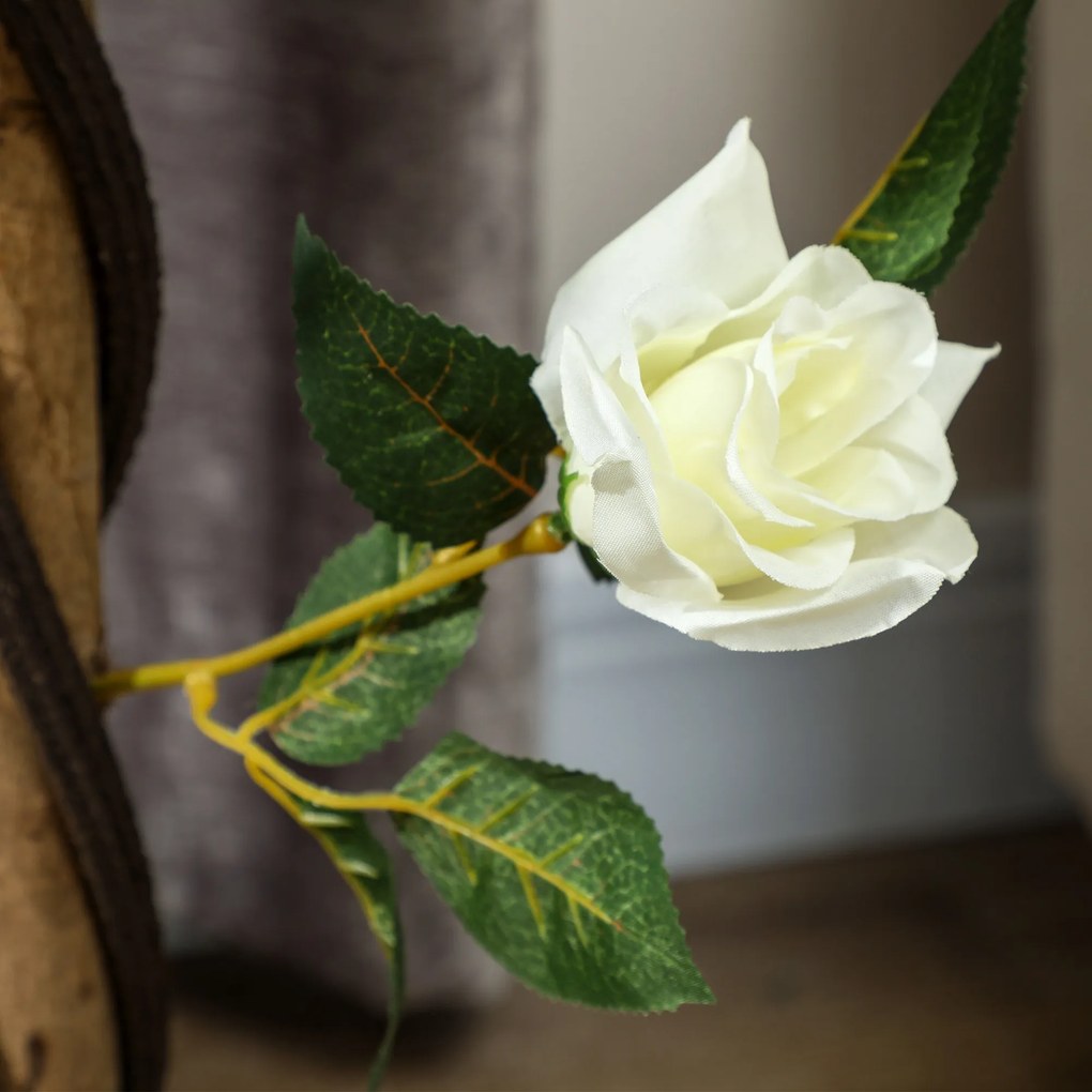 Outsunny Τεχνητό δέντρο, Τεχνητό φυτό σε τσιμεντένια γλάστρα, Τεχνητό φυτό