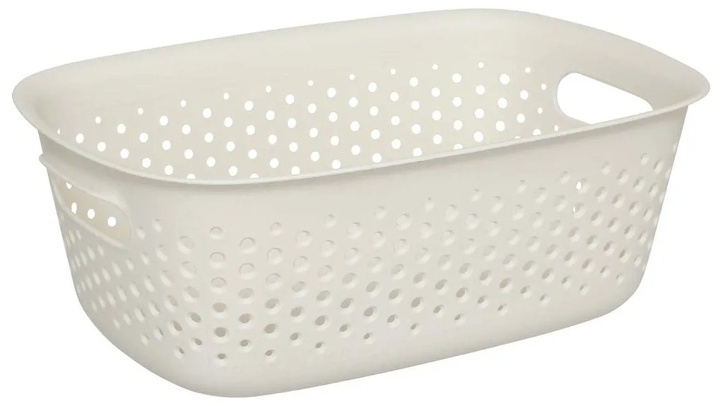 Καλάθι Αποθήκευσης (28.2x19x10.8) F-V Tila Creme 205561D