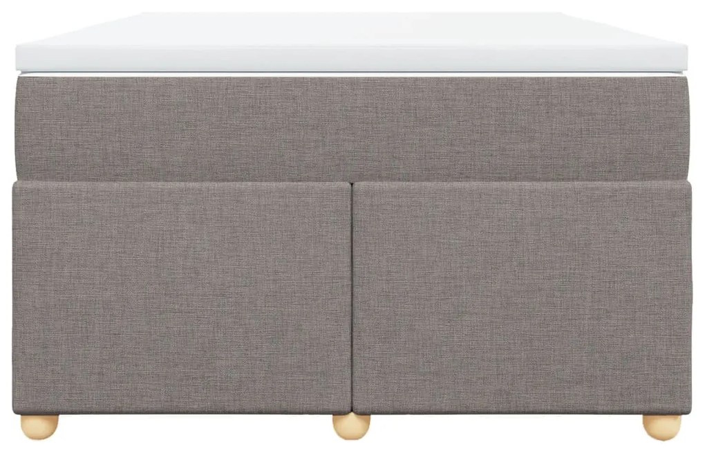 ΚΡΕΒΑΤΙ BOXSPRING ΜΕ ΣΤΡΩΜΑ TAUPE 120X200 ΕΚ. ΥΦΑΣΜΑΤΙΝΟ 3285370