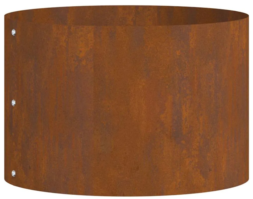 vidaXL Γλάστρα Κήπου Καφέ 30 x 30 x 20 cm Ατσάλι corten