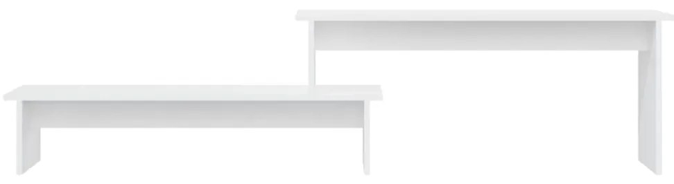 vidaXL Έπιπλο Τηλεόρασης Λευκό 180 x 30 x 43 εκ. από Επεξ. Ξύλο