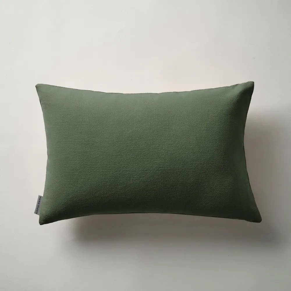 Μαξιλαροθήκη 30x45cm GOFIS HOME  Everly Mineral Green 386