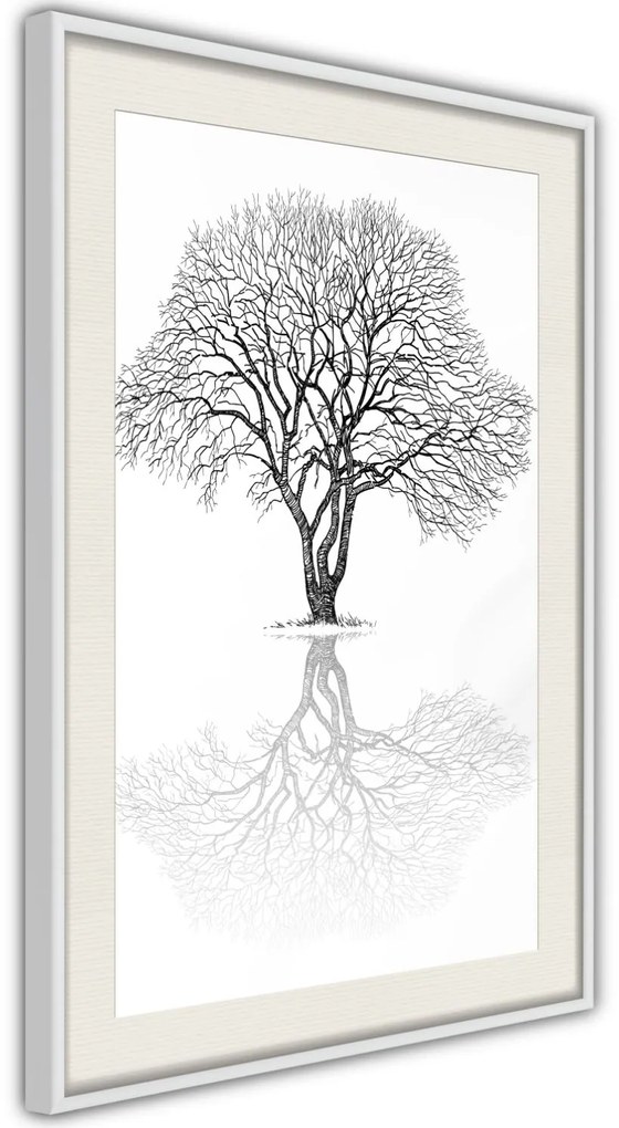 Αφίσα - Roots or Treetop? - 30x45 - Χρυσό - Χωρίς πασπαρτού