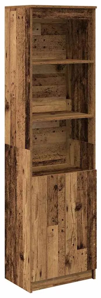 Ντουλάπι Όψη Παλαιού Ξύλου 50x35x180 εκ. από Επεξεργασμένο Ξύλο 3328469