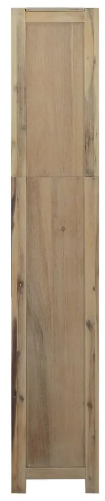 vidaXL Βιβλιοθήκη με 6 Επίπεδα 80x30x170 εκ. Μασίφ Ξύλο Ακακίας