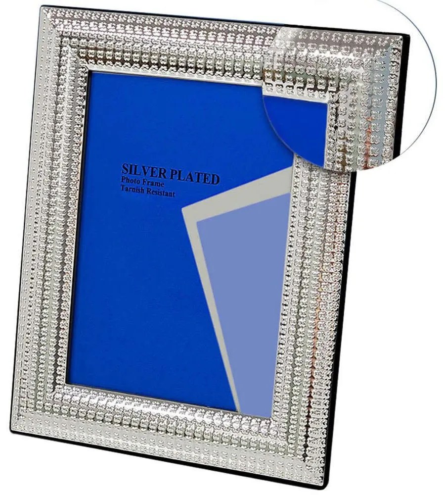 Κορνίζα 28S151-6 15x20cm Silver Ankor Metal