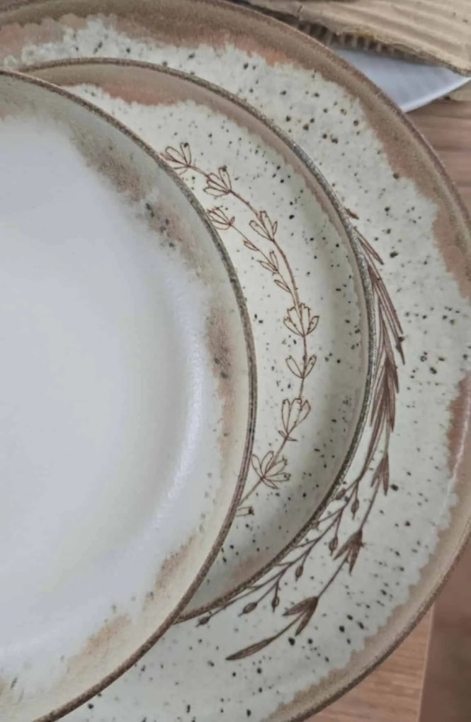 Σερβίτσιο Πιάτων Πορσελάνης Roma – Σετ 18τμχ - Kutahya Porselen