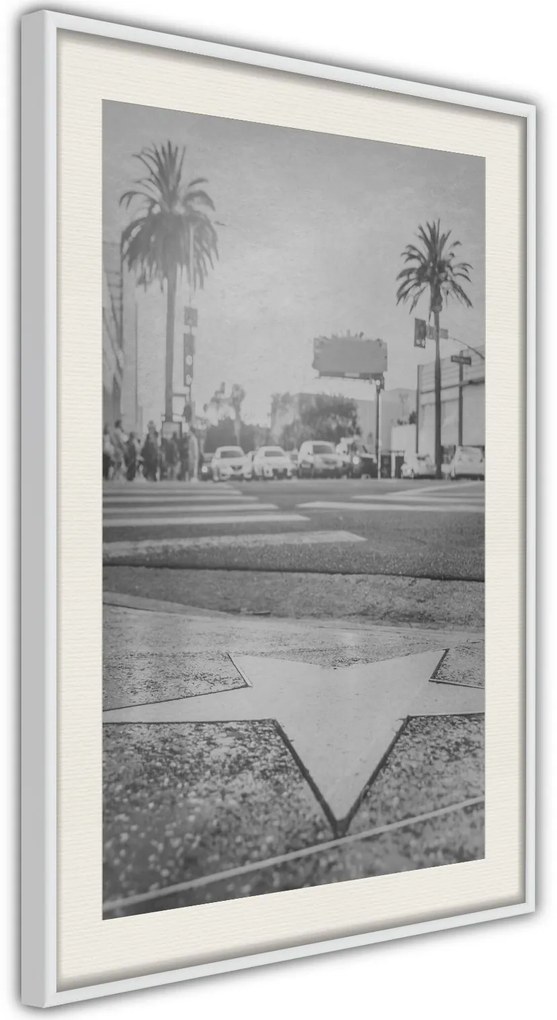 Αφίσα - Walk of Fame - 30x45 - Μαύρο - Χωρίς πασπαρτού