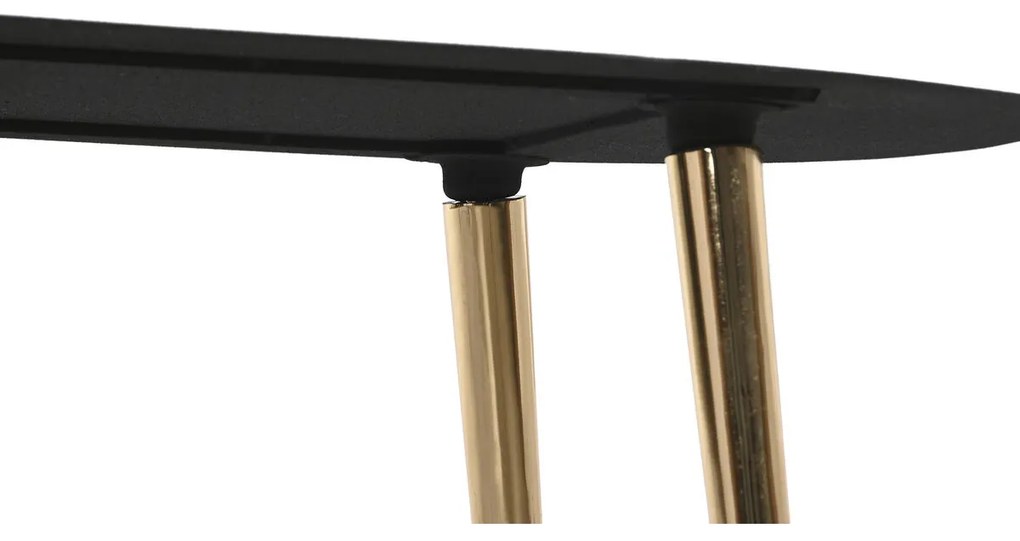 Τραπεζάκι Καφέ DKD Home Decor 122 x 60 x 30 cm Αλουμίνιο Σίδερο