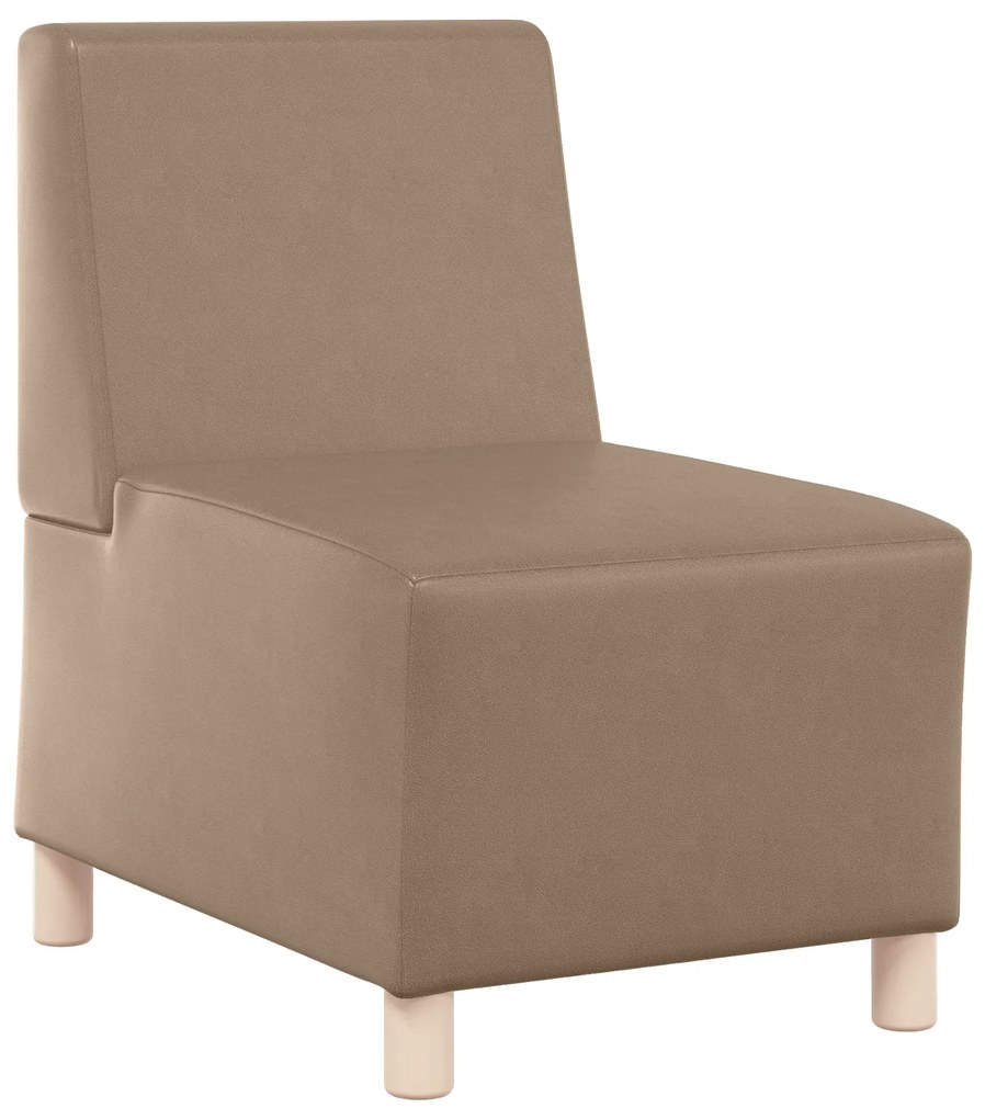 vidaXL Καναπέδες 2 pcs Καπουτσίνο 55 x 74 x 82 εκ. Τεχνητό δέρμα