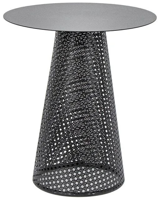 Τραπεζάκι Σαλονιού Στρογγυλό FL2902 Fylliana Μαύρο Φ40x46εκ 40x40x46 εκ.