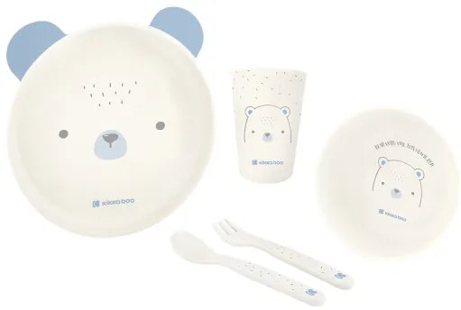 KIKKA BOO ΣΕΤ ΦΑΓΗΤΟΥ ΑΠΟ PP BEAR WITH ME BLUE 31302040136