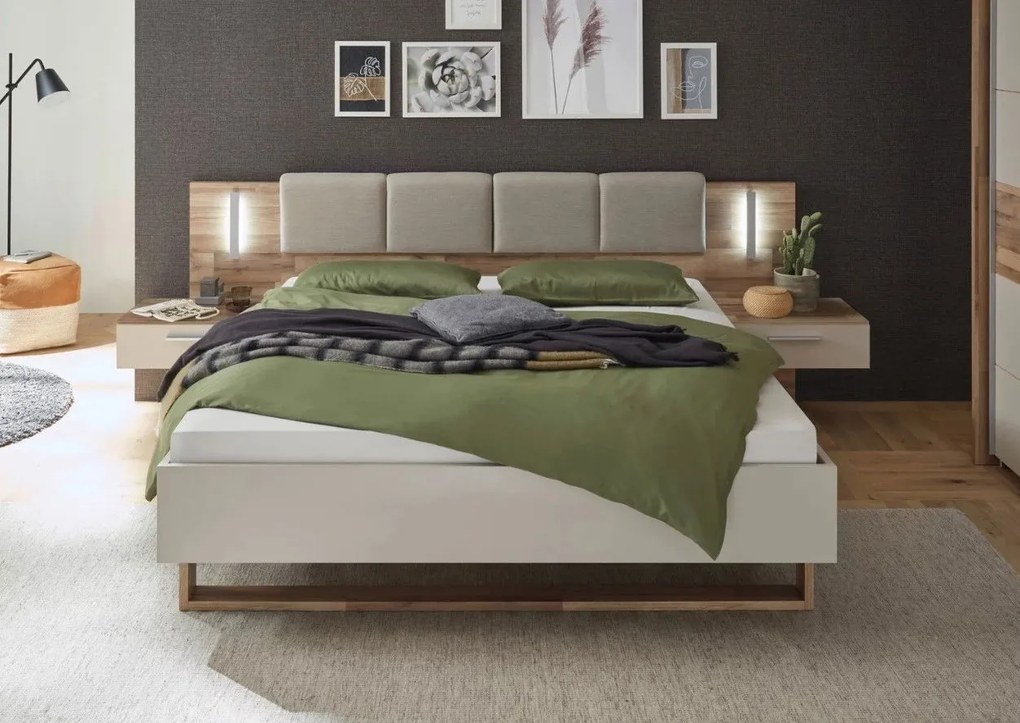 Κρεβάτι Blanco I με κομοδίνα