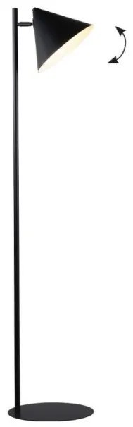 Επιδαπέδιο Φωτιστικό E27 40W IP20 Senik 4305200 Viokef-4305200-Μαύρο 4305200
