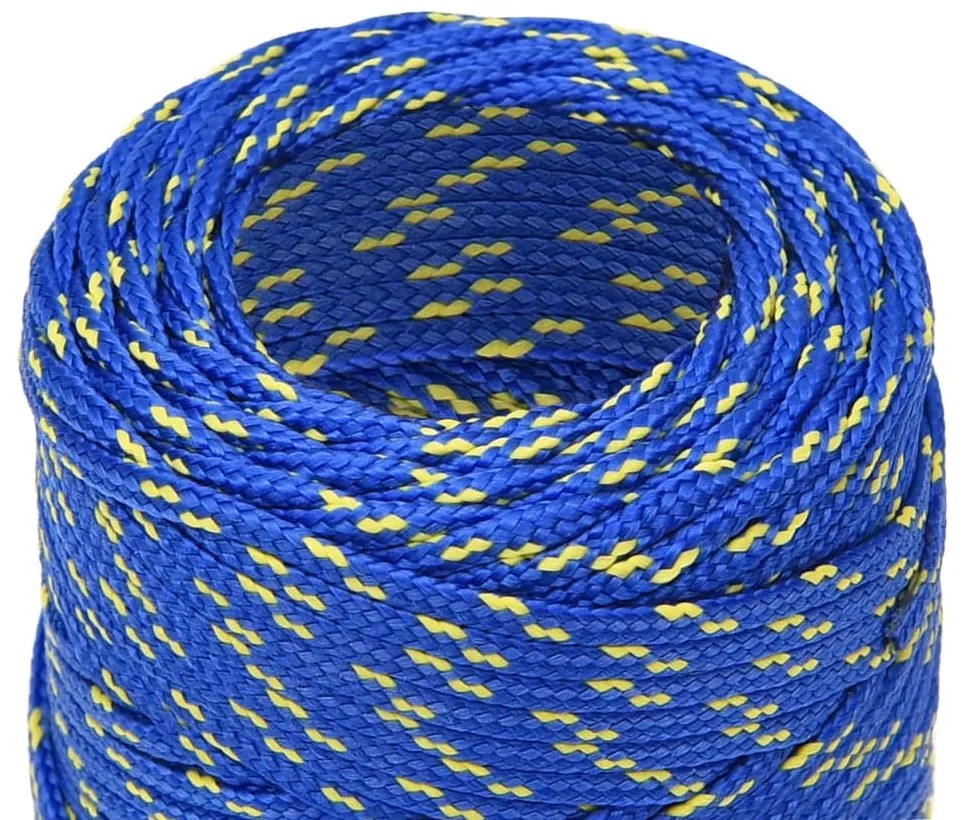 vidaXL Σχοινί Ναυτιλίας Μπλε 2 χιλ. 25 μ. από Πολυπροπυλένιο