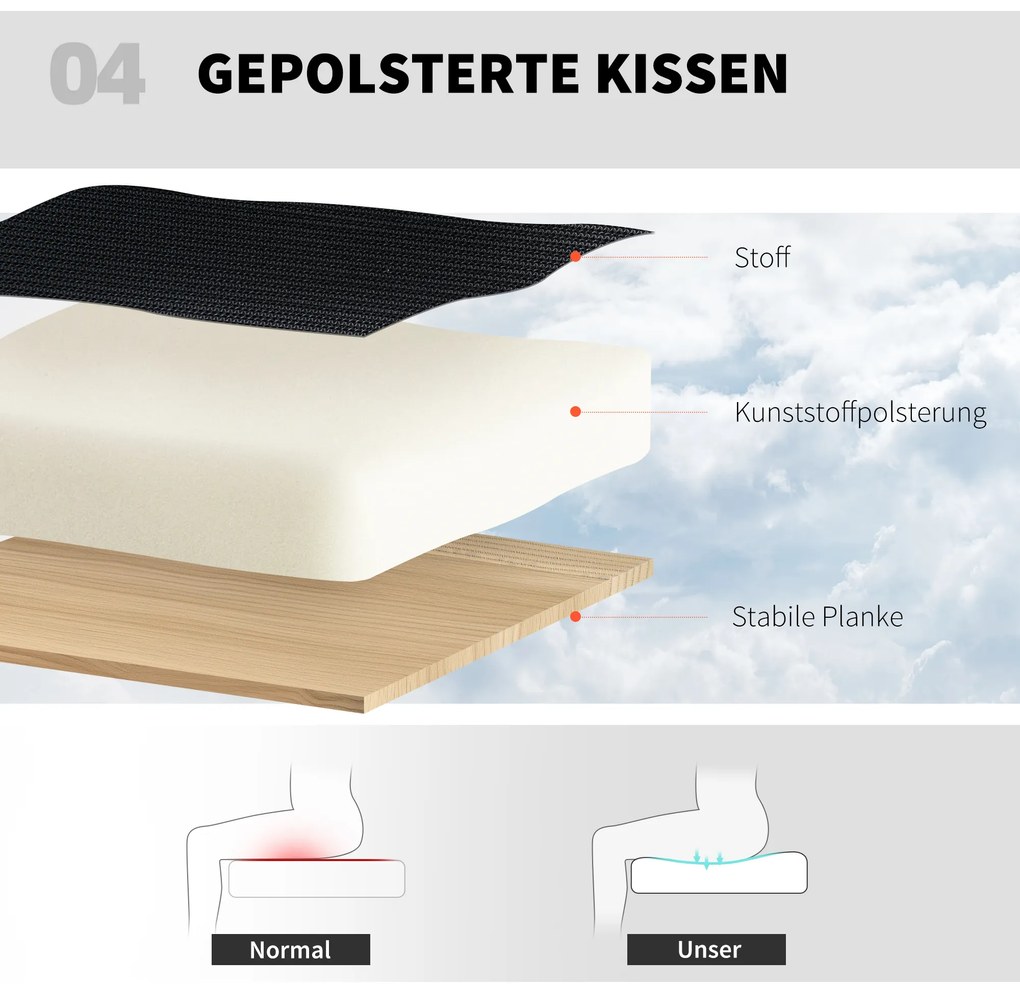 HOMCOM Καρέκλα σχεδίασης με οσφυϊκή υποστήριξη, ρυθμιζόμενο ύψος, περιστρεφόμενη, για οικιακό γραφείο, στούντιο, καλλιτεχνικά έργα, μαύρο