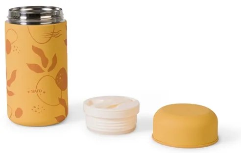 Θερμός Φαγητού Saro Leaves Ochre 500ml