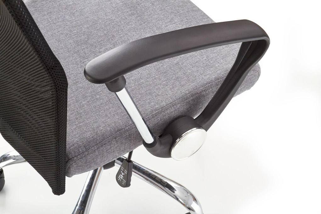 VIRE 2 office chair, color: black / grey DIOMMI V-CH-VIRE_2-FOT-POPIEL