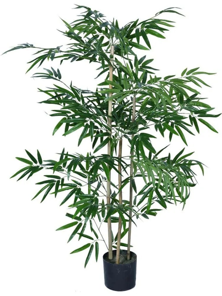 Τεχνητό Δέντρο Bamboo 316-000018 130cm Green Inart Πολυπροπυλένιο