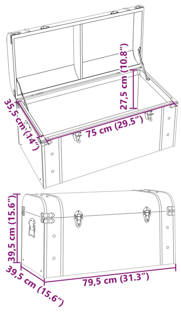 ΣΕΝΤΟΥΚΙ ΜΕ ΜΑΝΤΑΛΑ ΣΚΟΥΡΟ ΚΑΦΕ 79,5X39,5X39,5 ΕΚ. ΚΟΝΤΡΑ ΠΛΑΚΕ 4010548