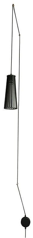 Φωτιστικό Τοίχου Dover I 9264 Black Nowodvorski Metal, Plastic
