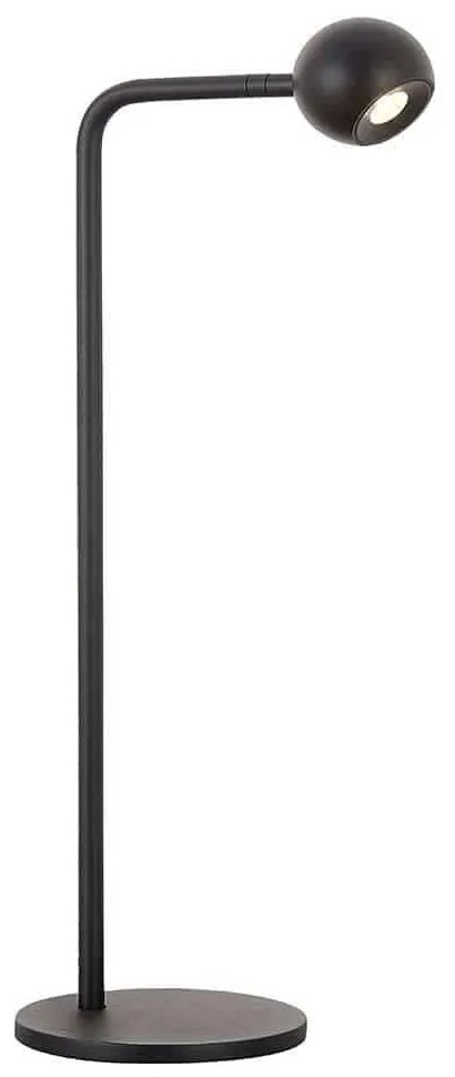 Φωτιστικό Επιτραπέζιο Sebastian 4271000 14x55,5cm Led 207Lm 3,3W 3000K Black Viokef Steel