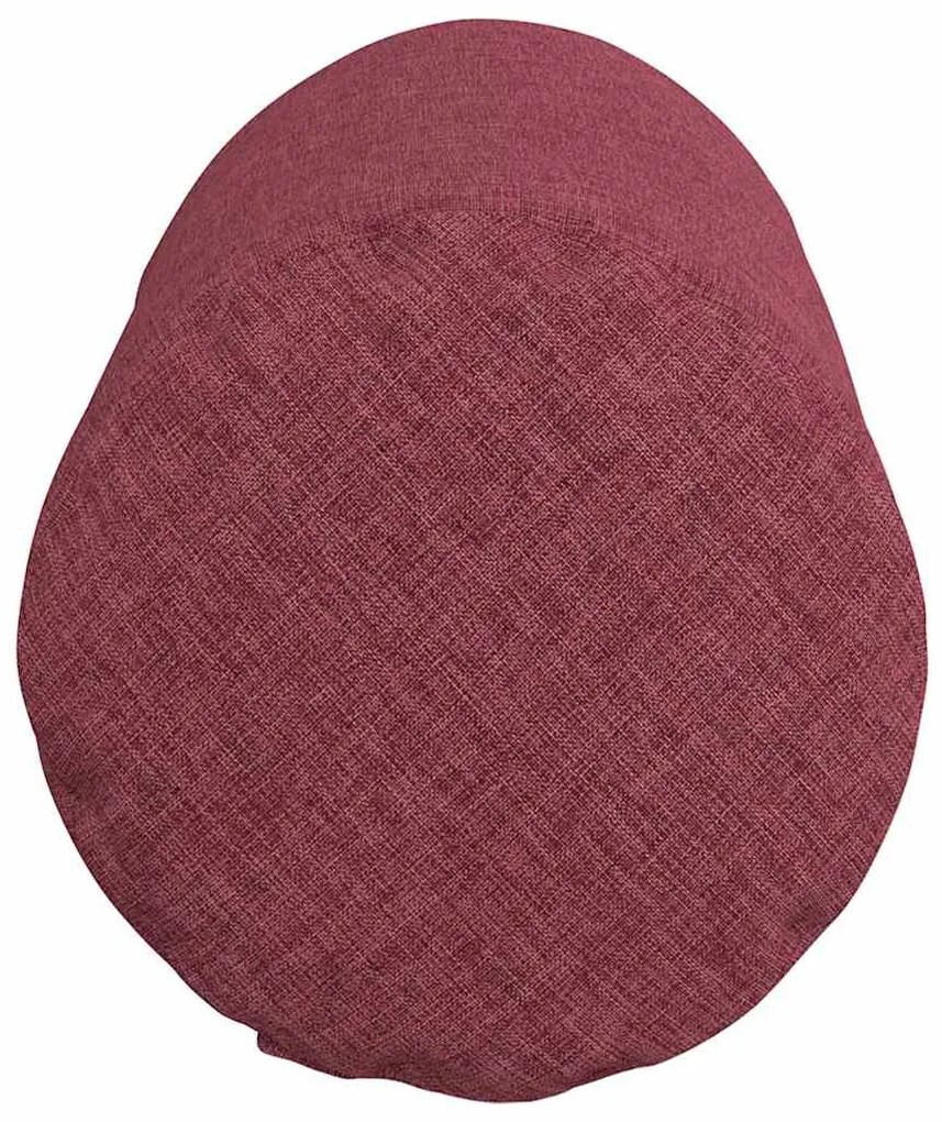 vidaXL Μαξιλάρια Στήριγμα 2 pcs Κόκκινο Ø 15 x 40 εκ ύφασμα