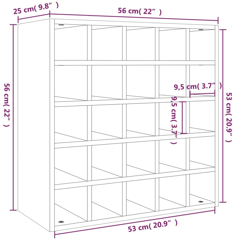 ΚΑΒΑ ΚΡΑΣΙΩΝ ΜΑΥΡΗ 56 X 25 X 56 ΕΚ. ΑΠΟ ΜΑΣΙΦ ΞΥΛΟ ΠΕΥΚΟΥ 821541