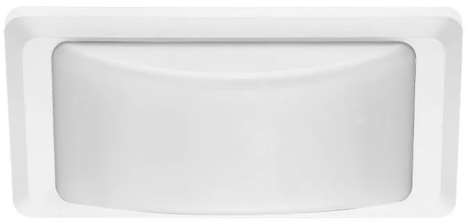 Adeleq Led Απλίκα Pc Ορθογώνια 13W 4000K Ip65 Λευκή 21-01310