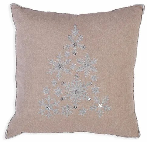 ΔΙΑΚΟΣΜΗΤΙΚΟ ΜΑΞΙΛΑΡΙ CHRISTMAS SNOW 45X45 GREY 45X45 - NEF NEF