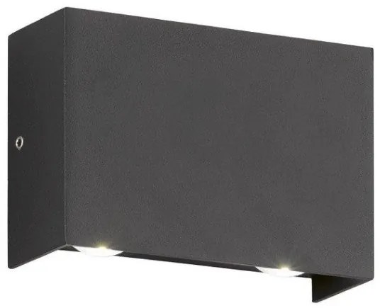 Απλίκα Φωτιστικό Τοίχου LED Μαύρο Nairobi 30378 Fischer Honsel-30378-Μαύρο 30378