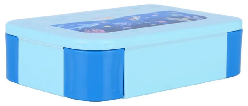 Φαγητοδοχείο Παιδικό 3 Θέσεων Πλαστικό 900ml-19,1x13x5εκ. Ocean Play Save The Aegean Estia 01-33446