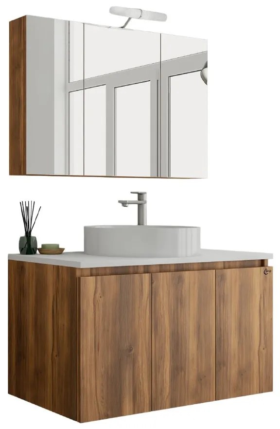 Σετ μπάνιου VERONA 90 ΙΙ Baroque Oak