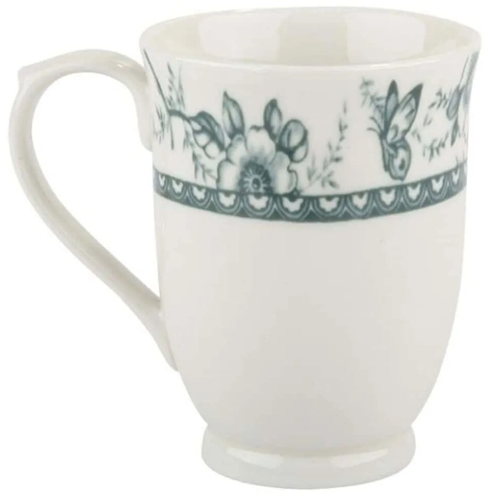 Κούπα Tiffany PR24324G10 340ml White-Green Oriana Ferelli® Πορσελάνη