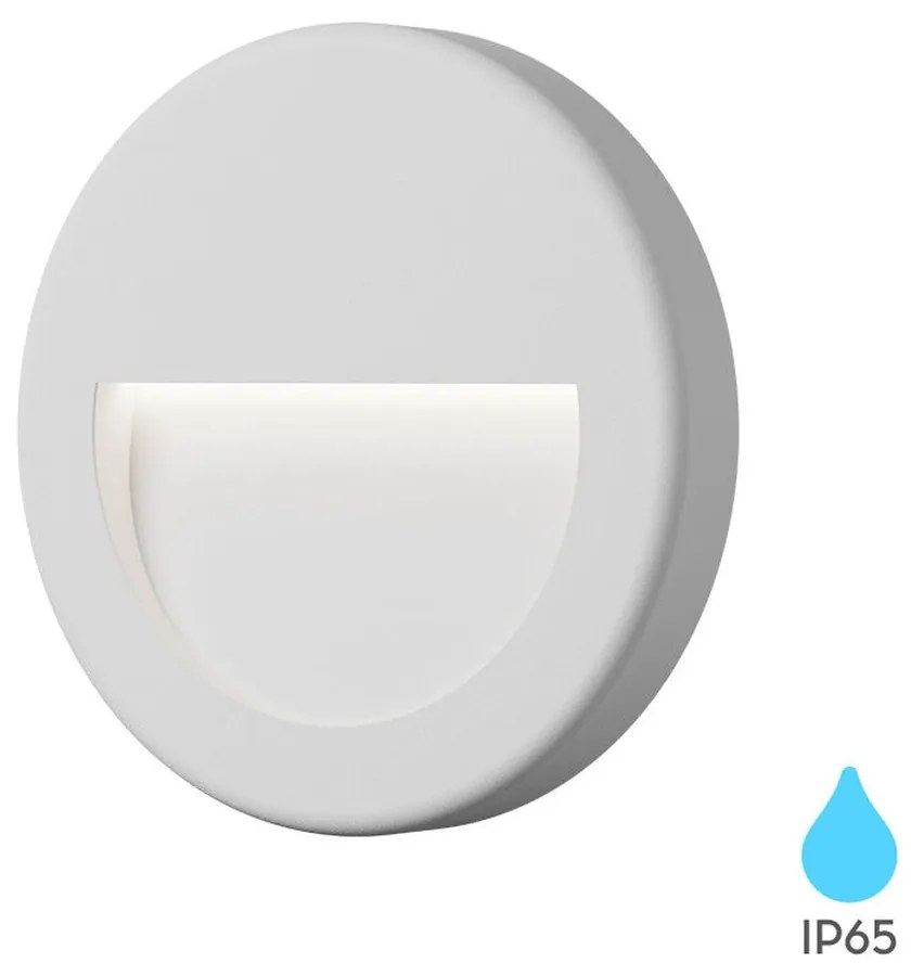 Φωτιστικό Επίτοιχο Braytron BG38-02000 Λευκό (White) 3000K