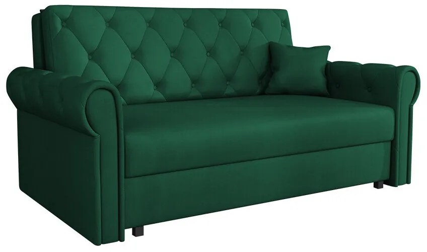Καναπές κρεβάτι Columbus 198, Αριθμός θέσεων: 2, Αποθηκευτικός χώρος, 85x168x98cm, 67 kg, Πόδια: Μέταλλο | Epipla1.gr