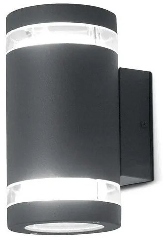 Απλίκα Φωτιστικό Τοίχου 2xGX53  Ανθρακί  IP44 Magnus MAGNUS-2 Elstead Lighting-MAGNUS-2-Ανθρακί MAGNUS-2