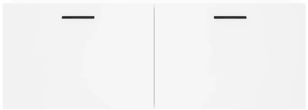 vidaXL Ντουλάπι Τοίχου Λευκό 100x36,5x35 εκ. από Επεξεργασμένο Ξύλο