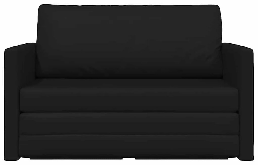 vidaXL Κρεβάτι καναπές Μαύρο 124 x 71 x 78 εκ Βελούδο